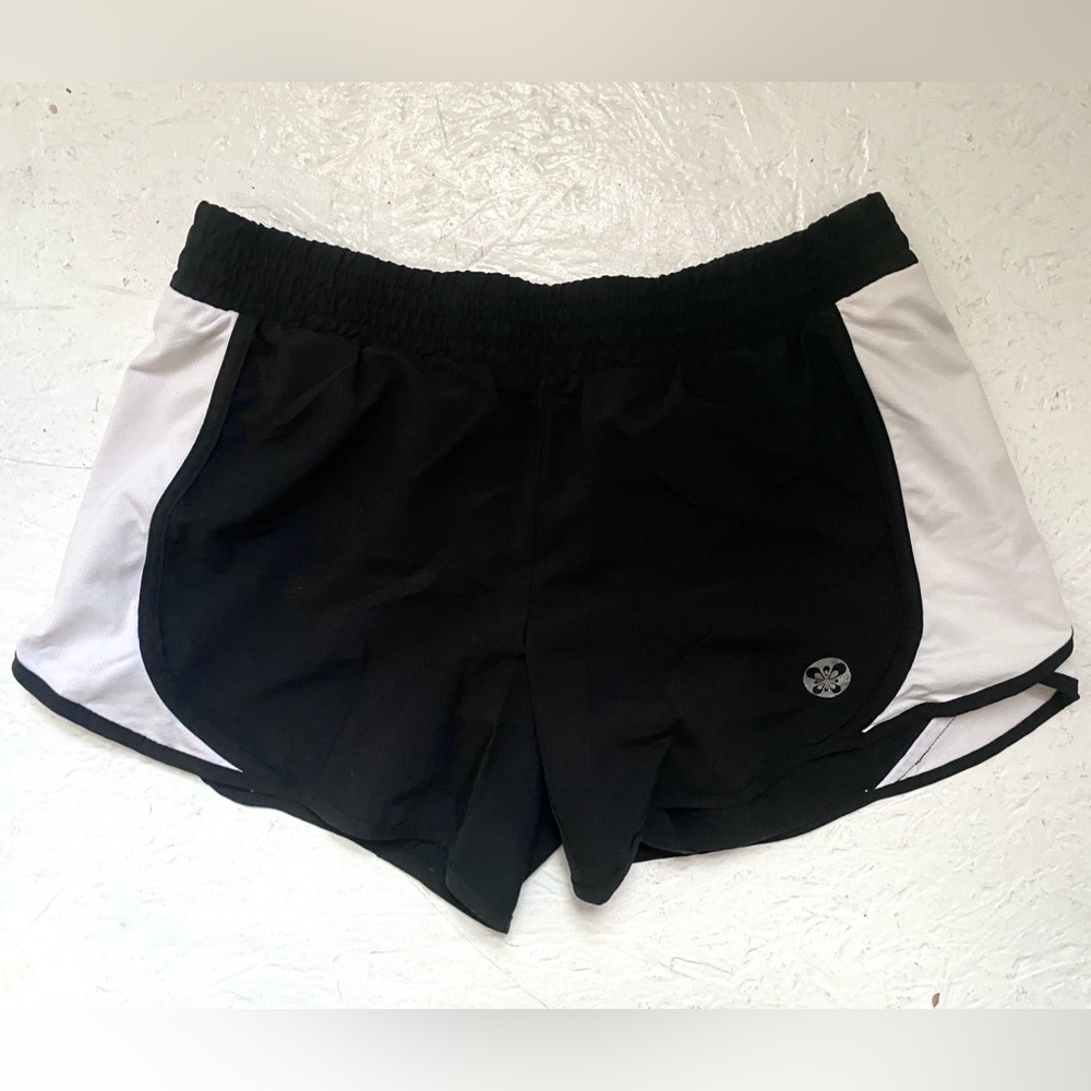 Old Navy Black and White Running Shorts